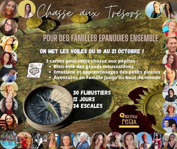 You are currently viewing Annonce : nous participons à une chasse aux trésors 100% en ligne du 10 au 21 octobre 2021